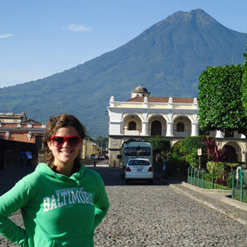 Amanda Grant, B.A. '14, in Nicaragua