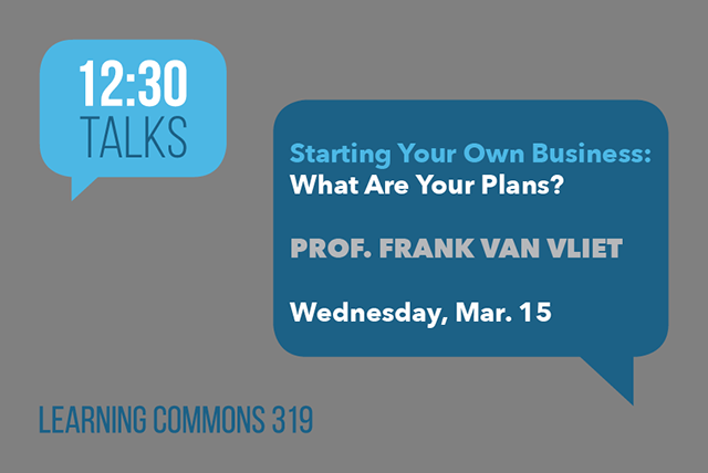 12:30 Talks @ Langsdale