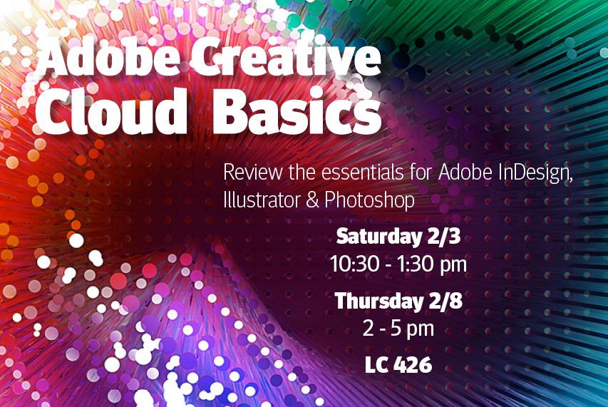 Adobe Creative Cloud Basics