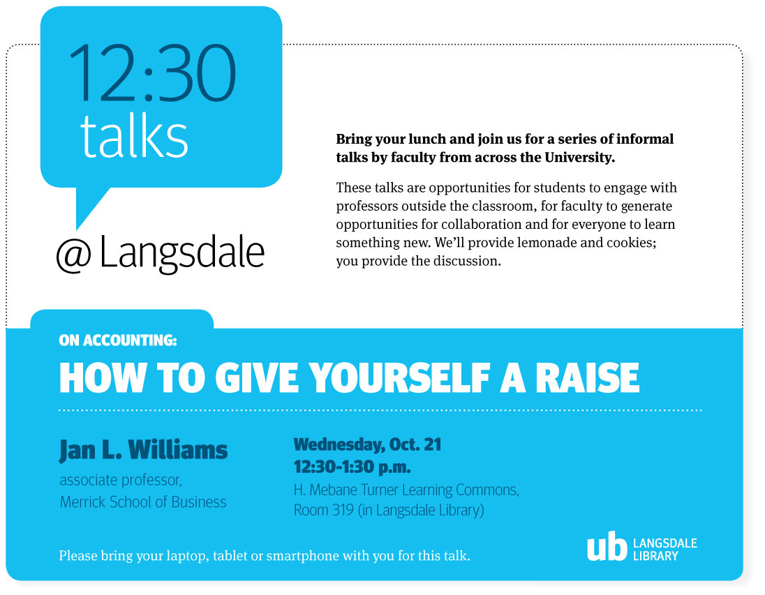 12:30 Talks @ Langsdale: 