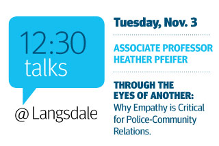 12:30 Talks @ Langsdale: