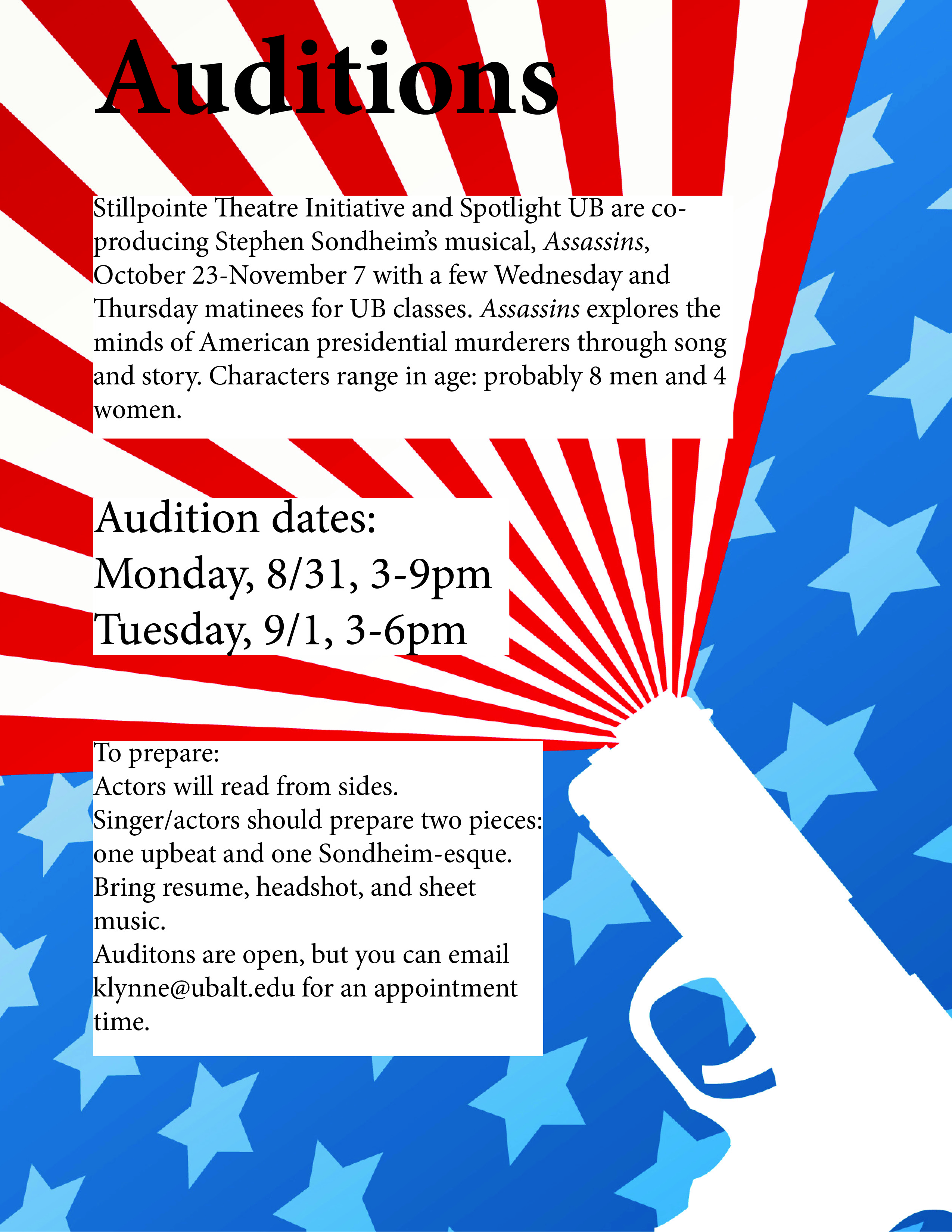 Assassins Auditions