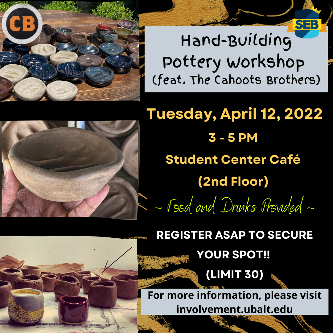 Hand-Building Pottery Workshop (feat. The Cahoots Brothers)