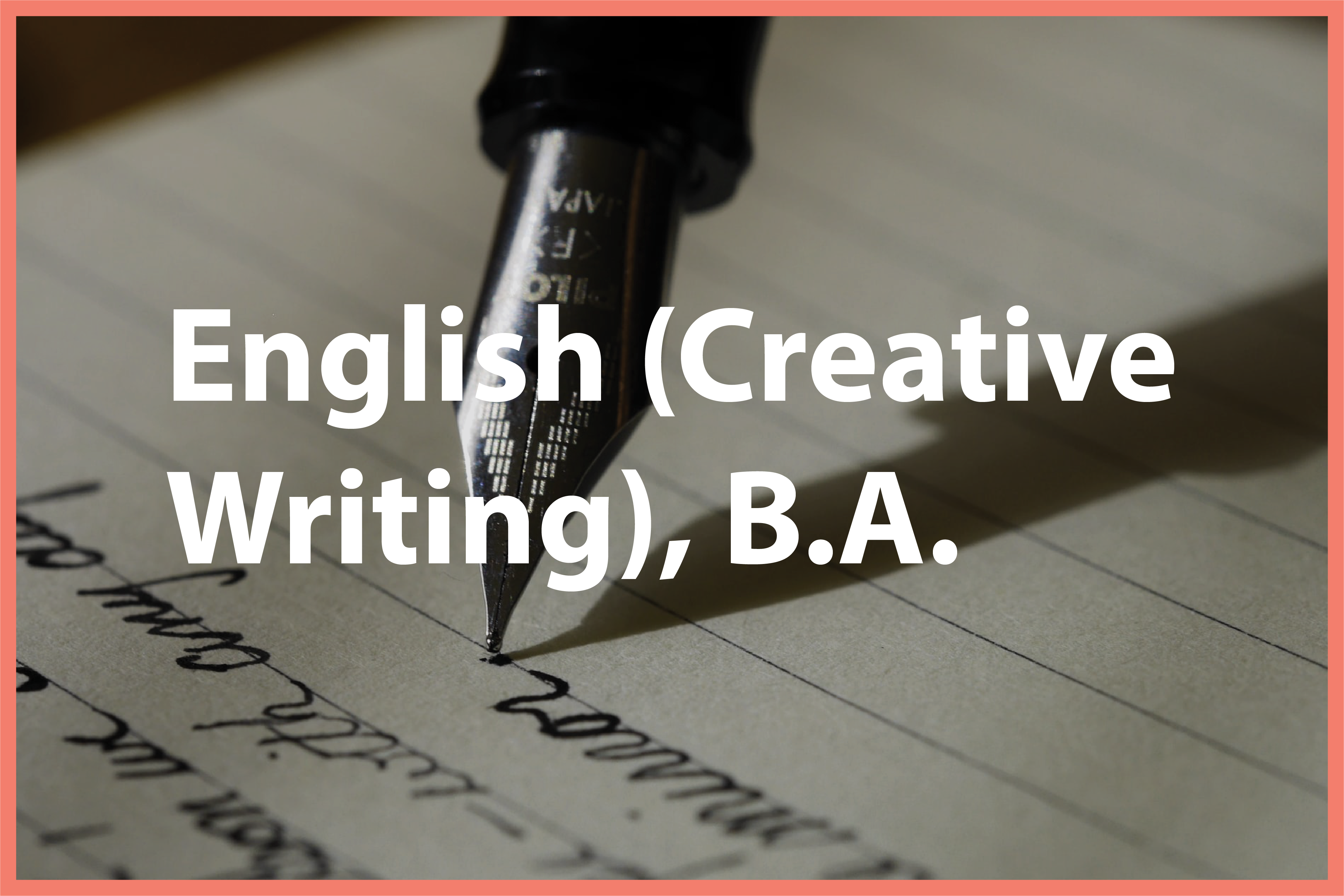 Creative Careers English Creative Writing