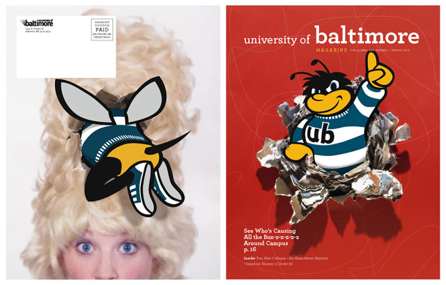 Eubie made his presence known on the cover of the spring 2010 edition of the University of Baltimore Magazine.