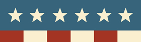The Bob Parsons Veterans Center American Flag Banner