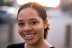 Master's in Interaction Design and Information Architecture student Shani Matthews - University of Baltimore graduate school