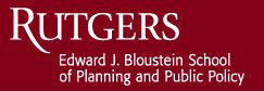 Edward J. Bloustein School od Planning and Public Policy
