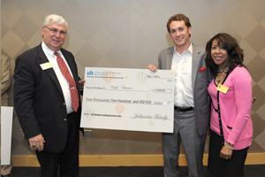 Michael Palmisano, 2014 rise to the Challenge Winner in UBalt Student Existing Business