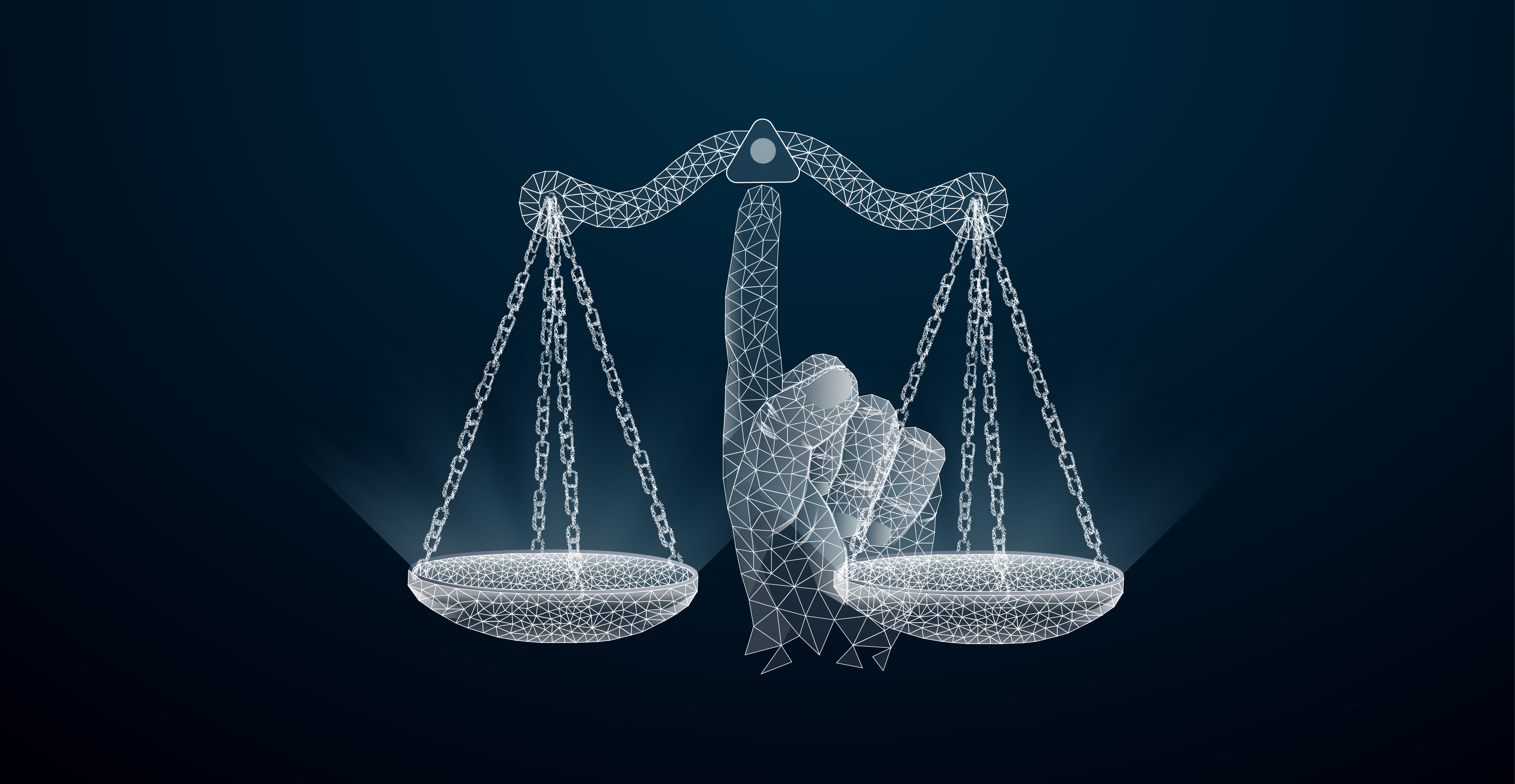 Scales of justice graphic