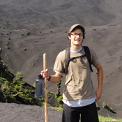 Paul on Volcano Pacaya