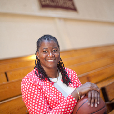 On or off the basketball court, Myra Waters, director of UB’s Counseling Center, makes a difference in students’ lives.