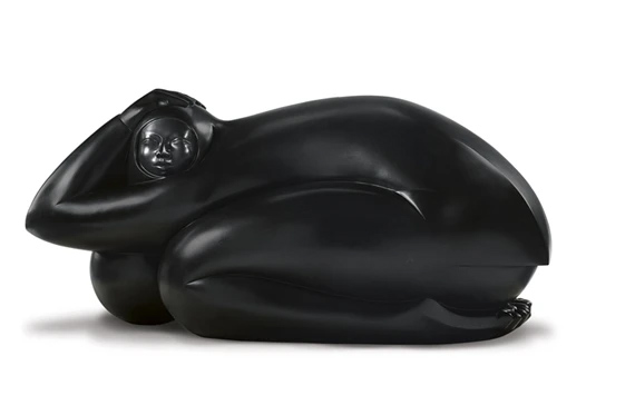 Renacer, a 1998 bronze sculpture by Jorge Jiménez Deredia