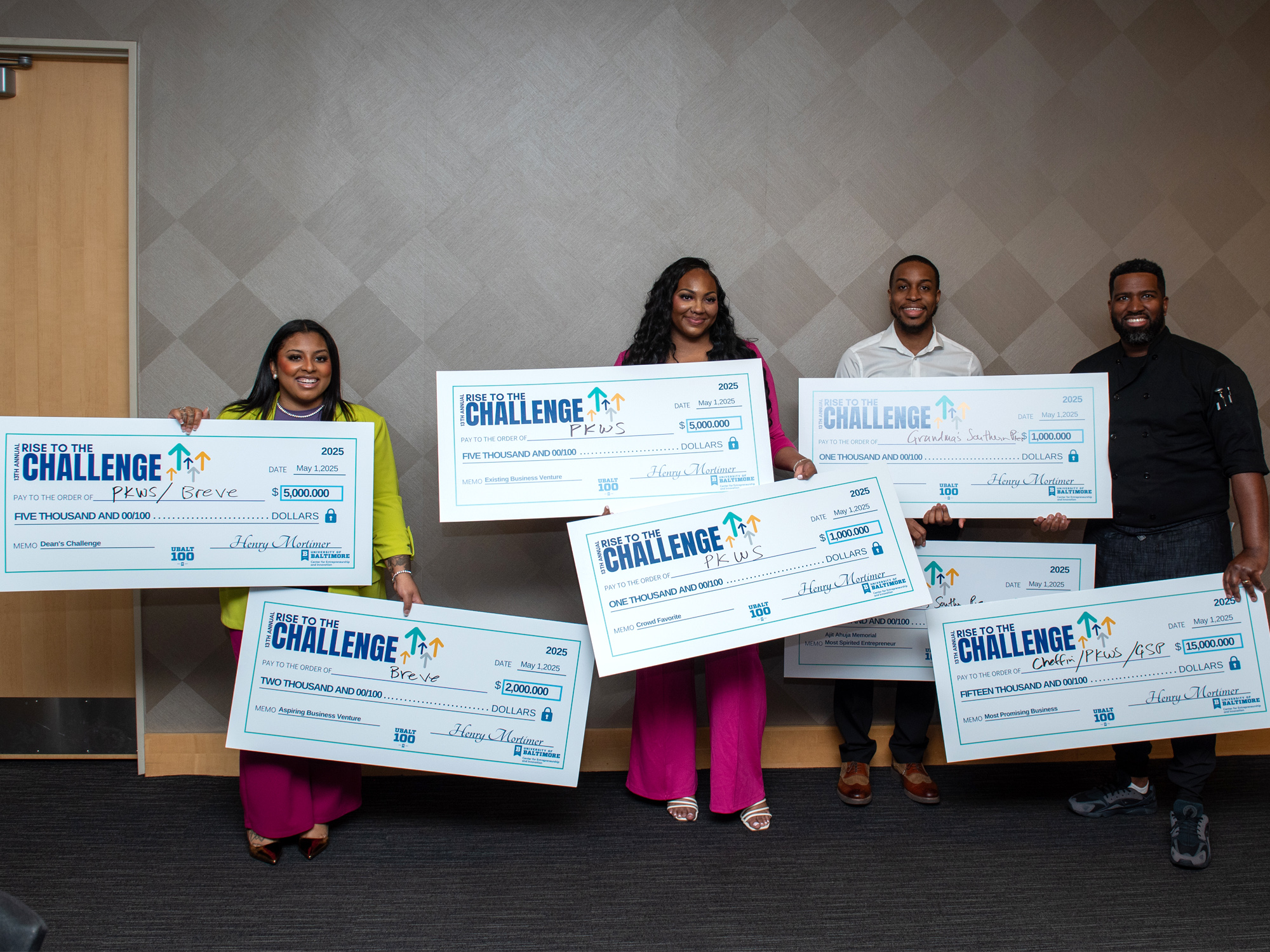 Rise to the Challenge Winners