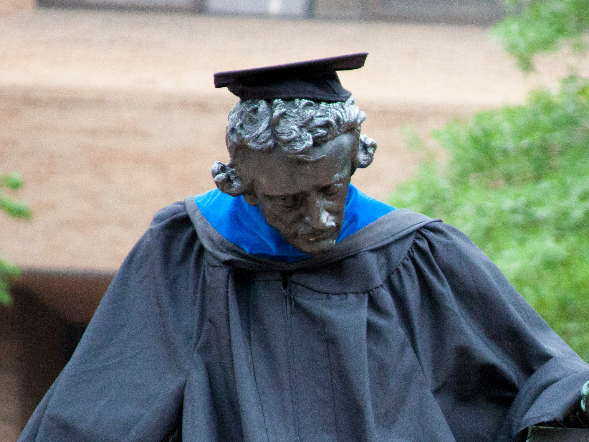 Edgar Allen Poe in Graduation Garb