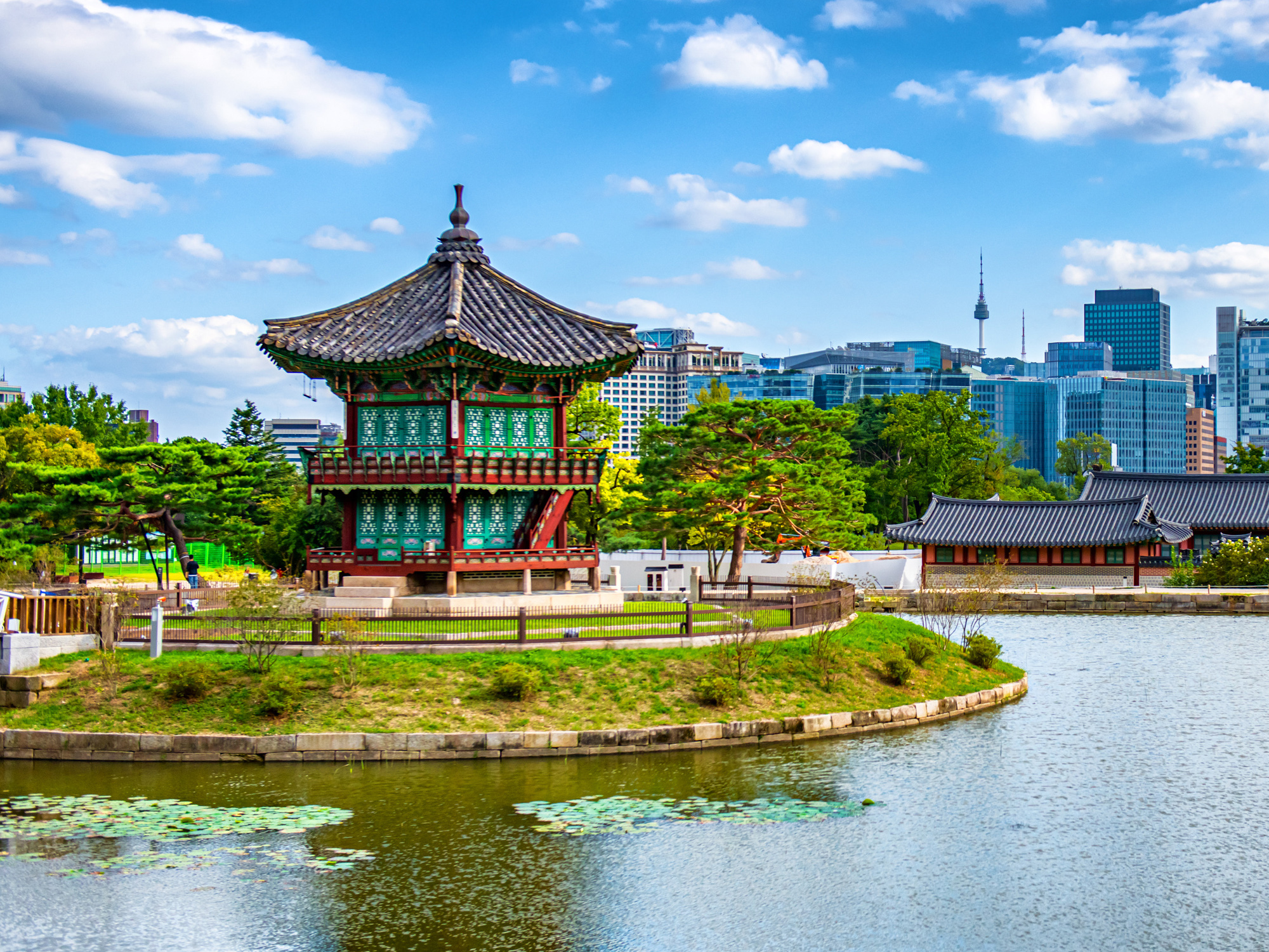 stock image of Gyeongbokgung Palace Seoul, Korea