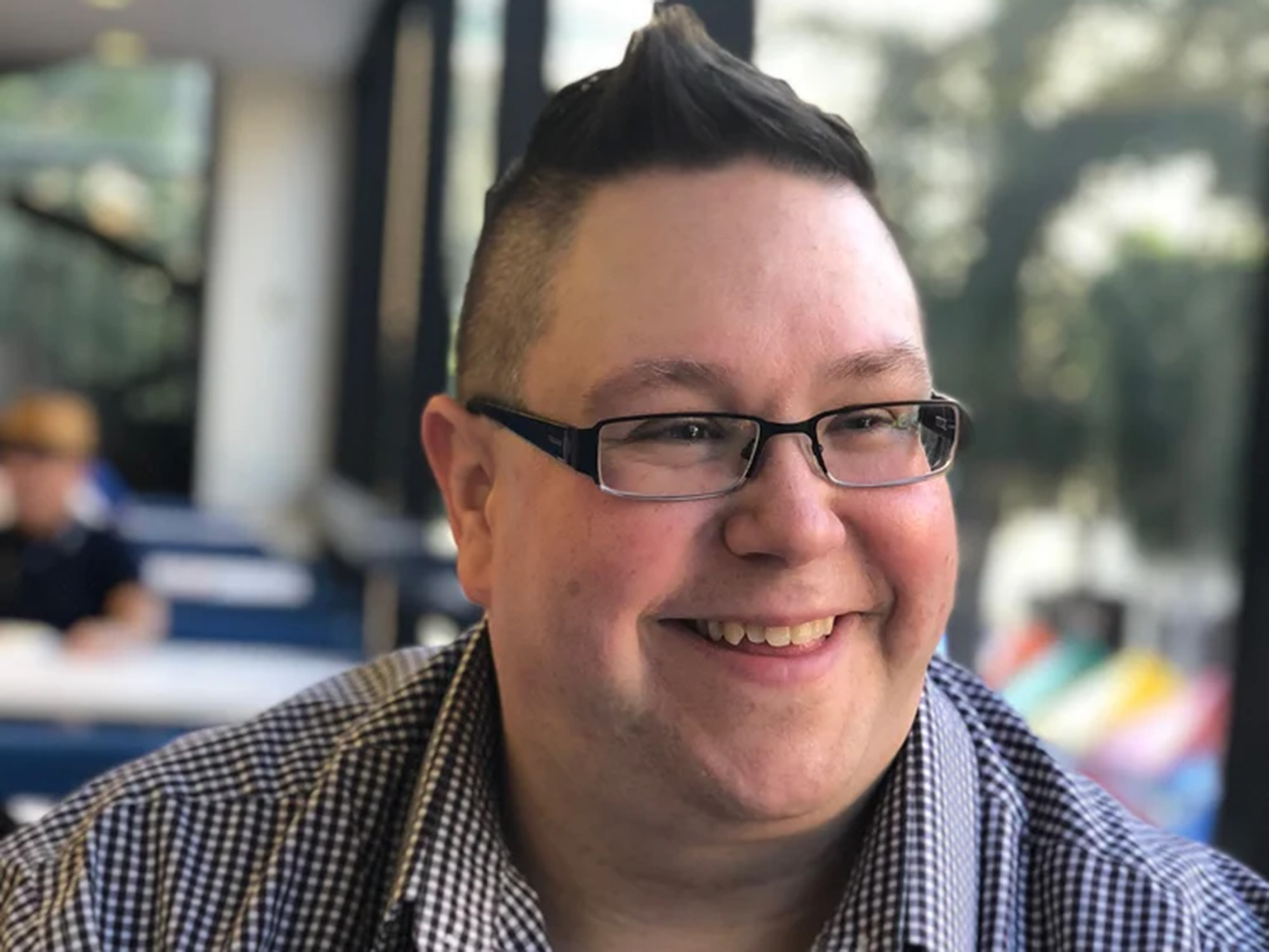 Poet, essayist and podcaster James Allen Hall will kick off the 2025-26 MFA Reading Series on Sept. 16