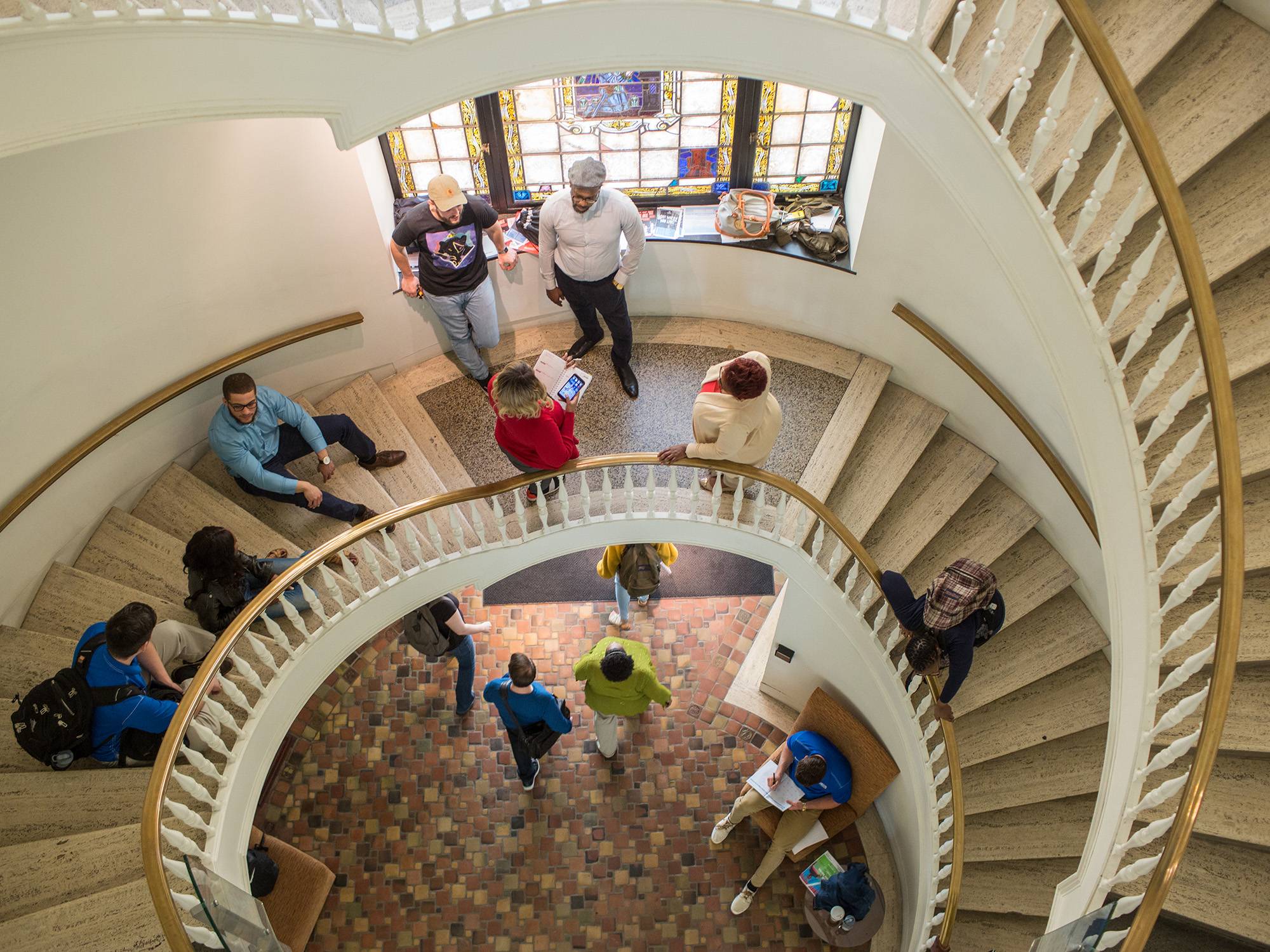 Classes in the MFA in Creative Writing and Publishing Arts program meet in the University's Liberal Arts and Policy Building