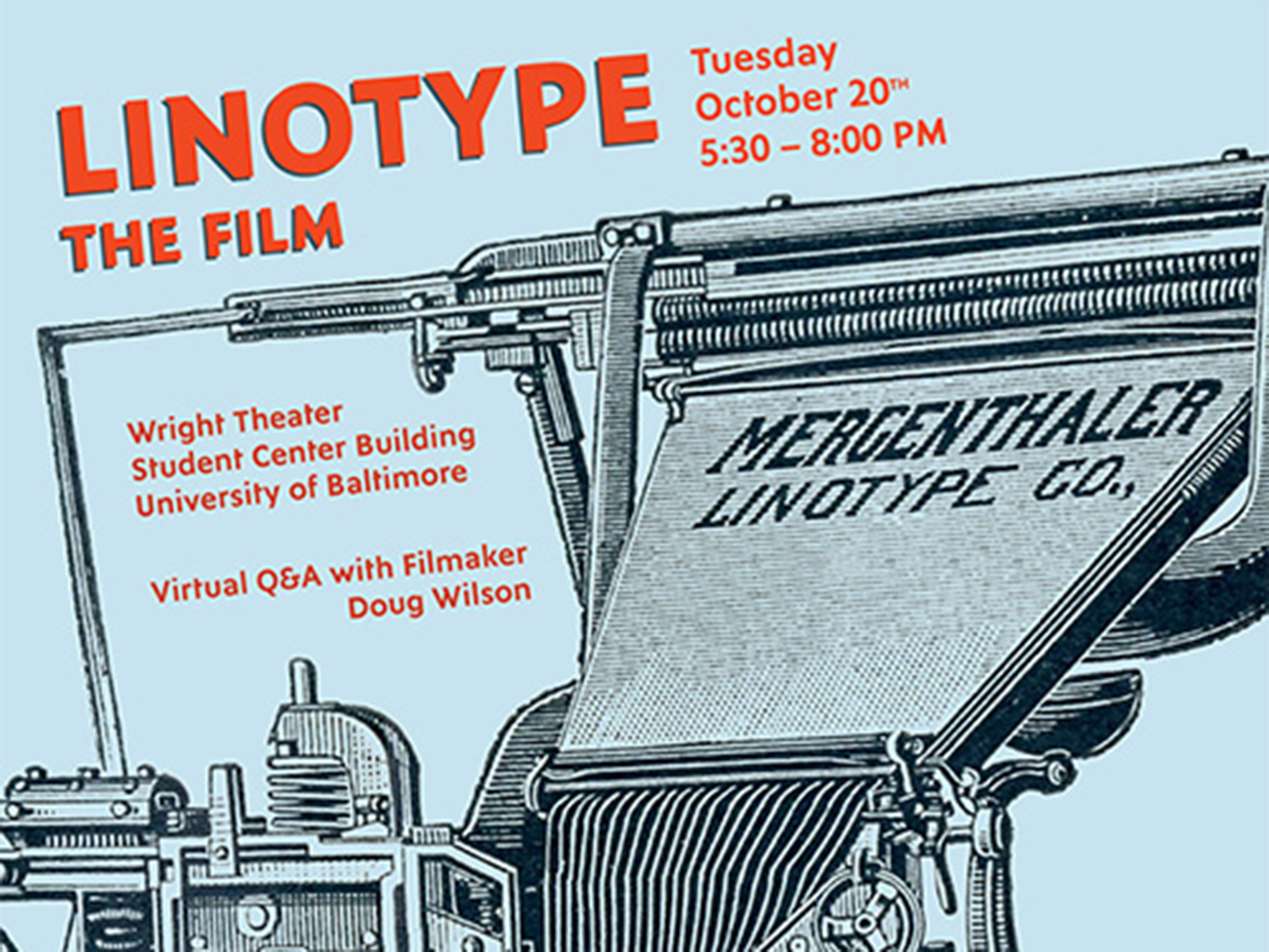 graphic for Linotype: The Film