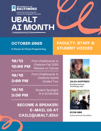 AI Month Flyer