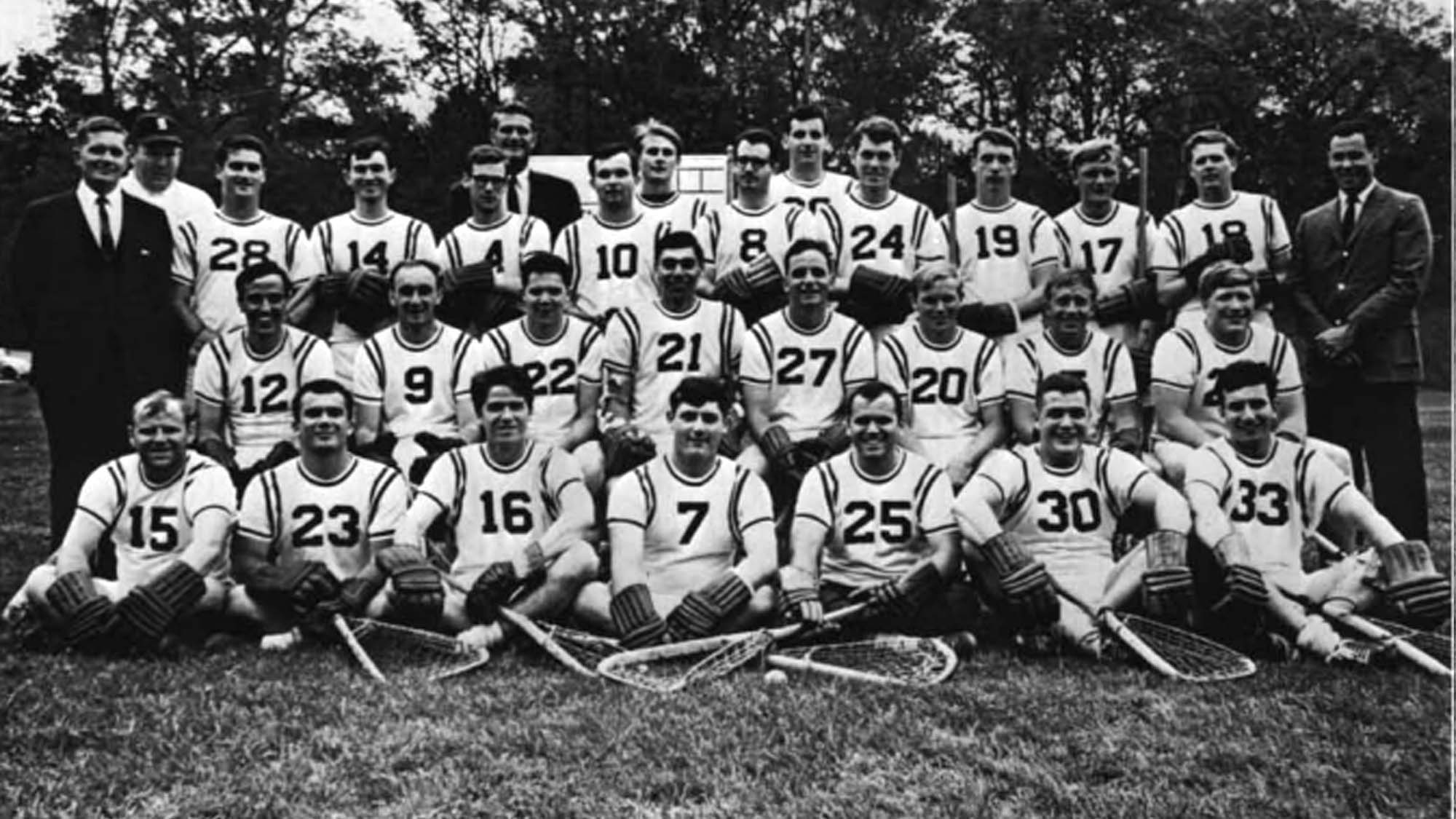 lacrosse team portrait