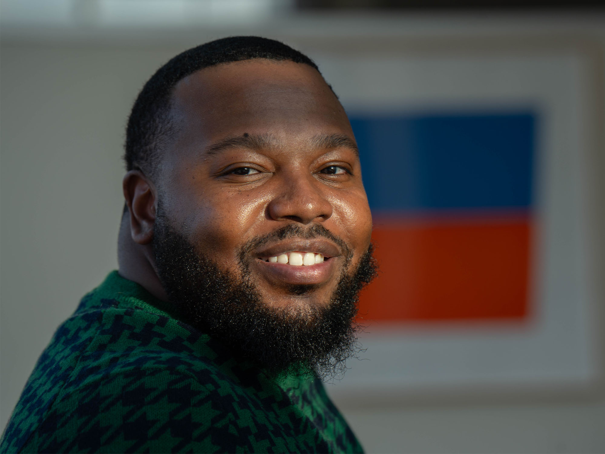 portrait of Darius Beckford