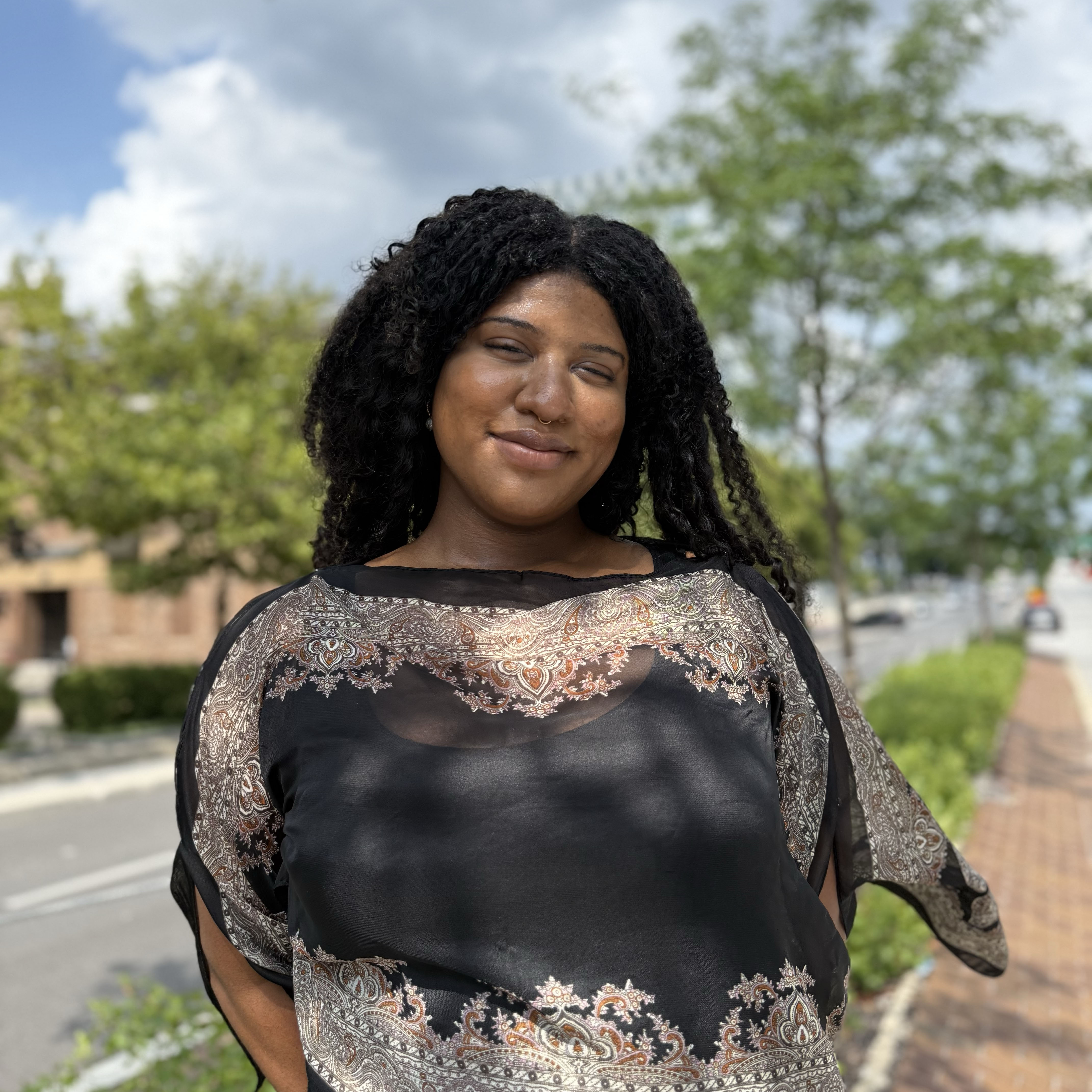 Danay Hampton, UBalt student