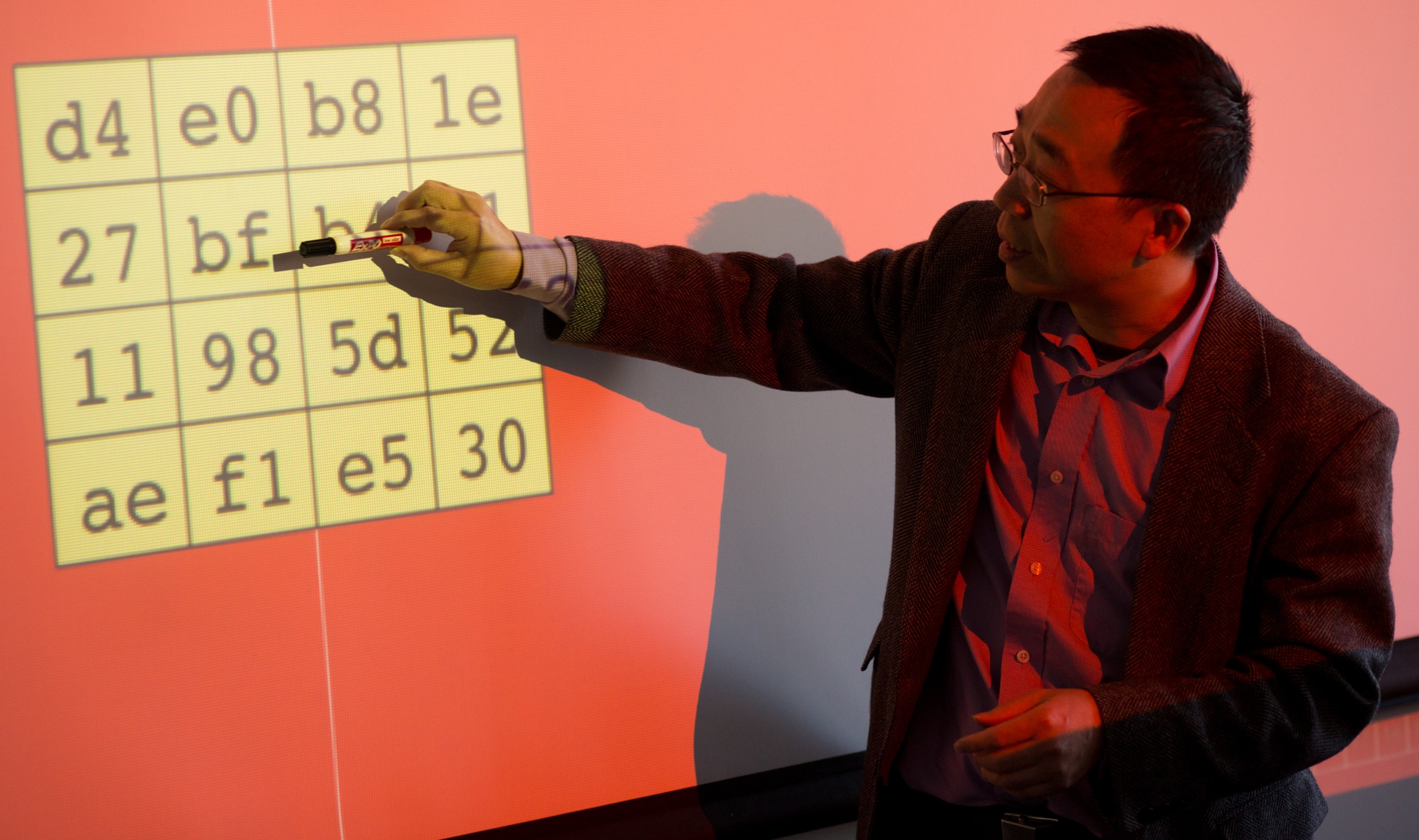 Dr. Wu teaching