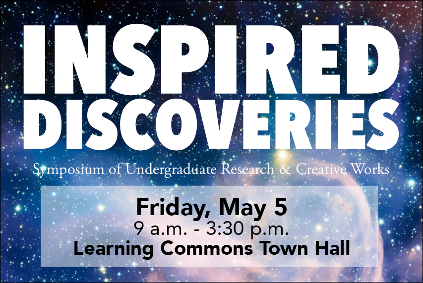 Inspired Discoveries: symposium of undergraduate research and creative works