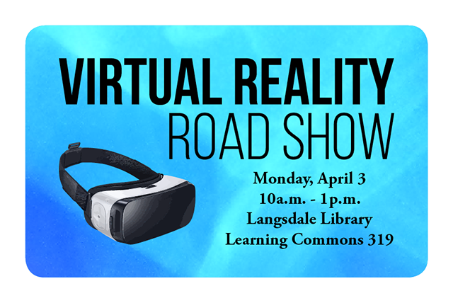 Virtual Reality Road Show @ Langsdale