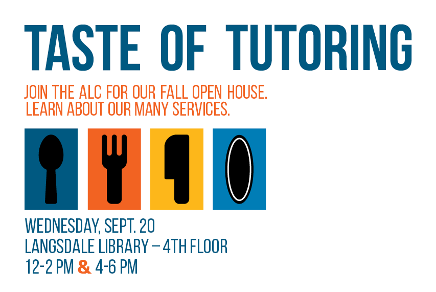 Taste of Tutoring: ALC Open House