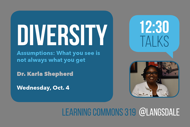 12:30 Talks @ Langsdale