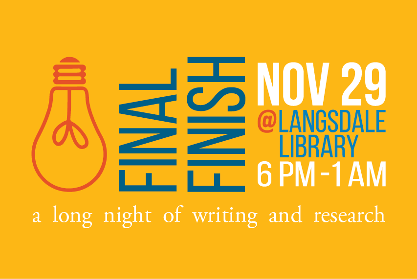 Final Finish: A Long Night of Writing and Research