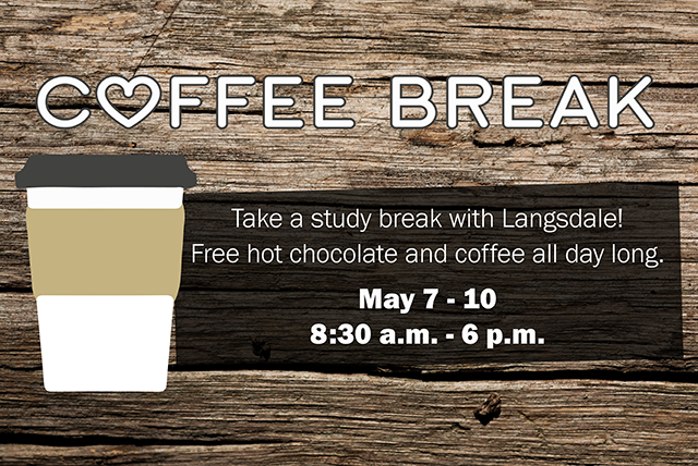 Coffee Break: Free Coffee and Lemonade at Langsdale