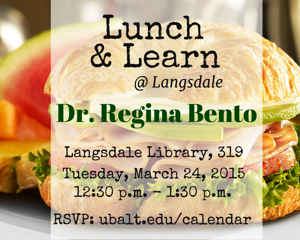Lunch and Learn at Langsdale: 