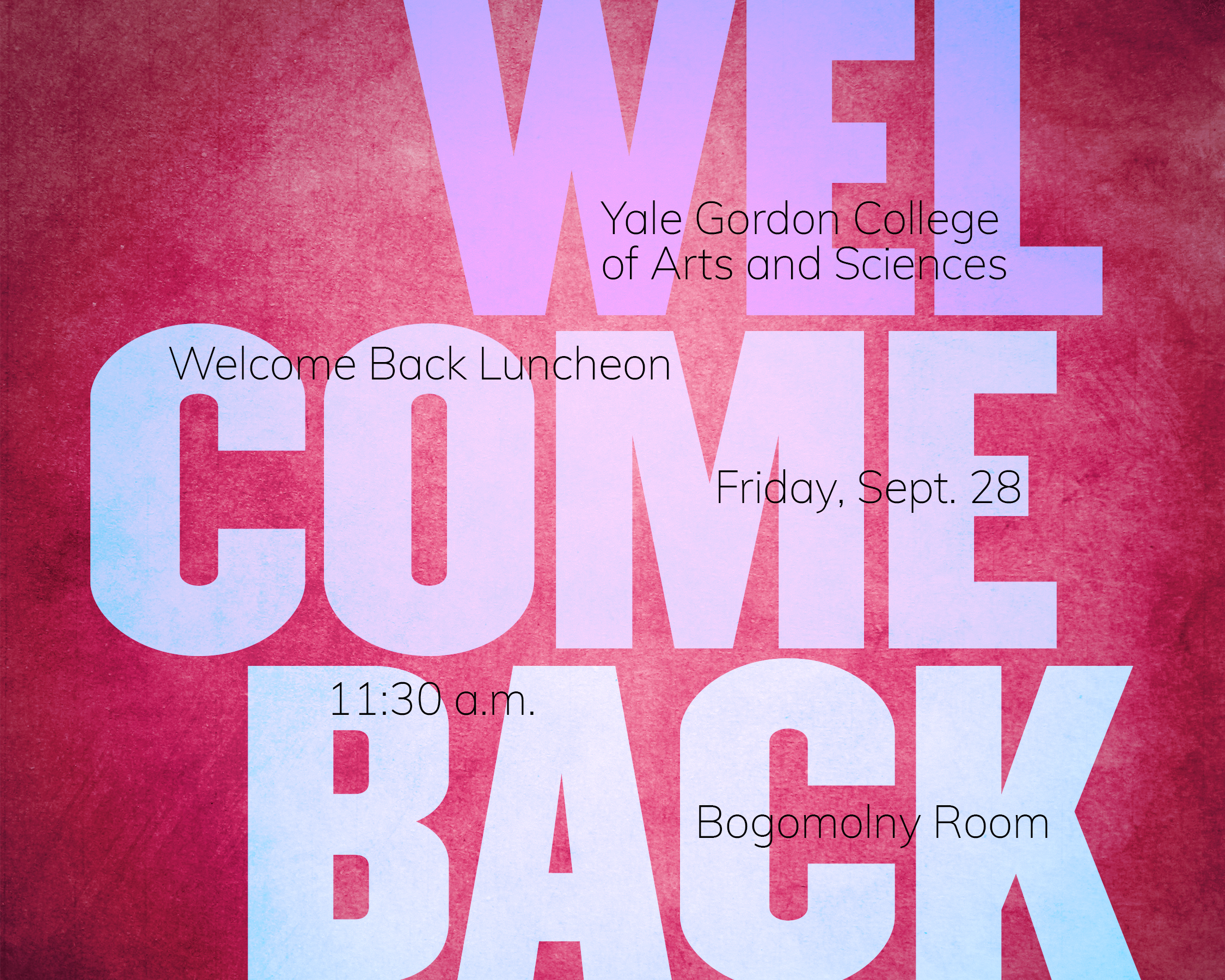 YGCAS 2018 Welcome Back Luncheon