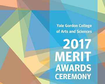 Yale Gordon College of Arts and Sciences Merit Award Celebration