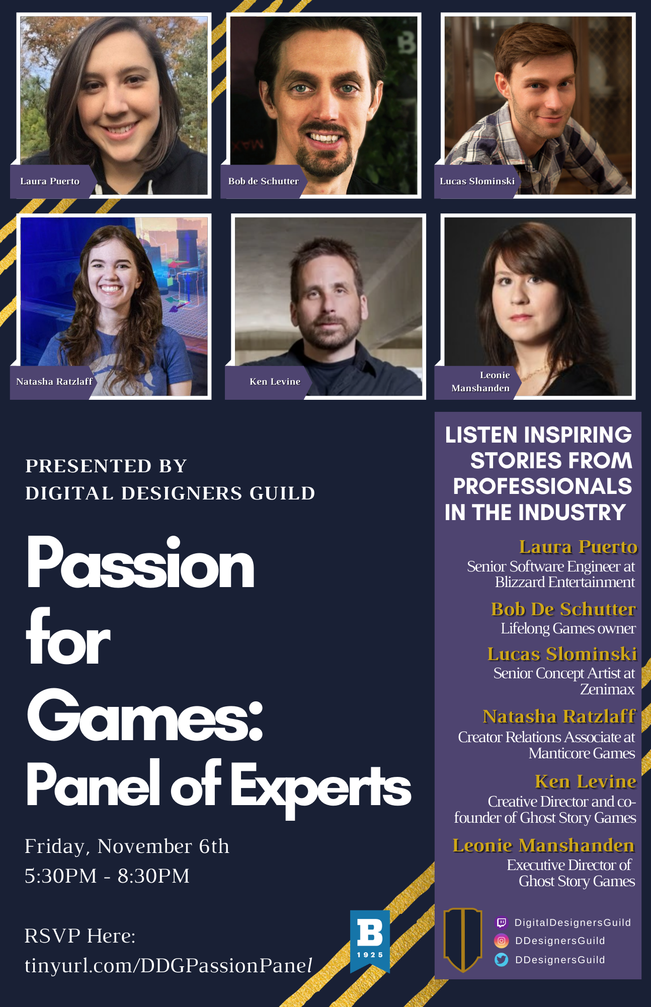 Passion for Games: Panel of Experts