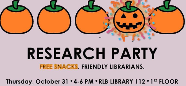 Halloween Research Party