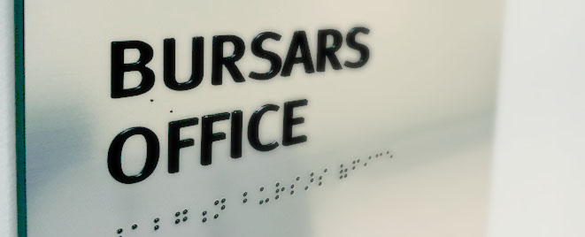 UBalt Bursars Office banner