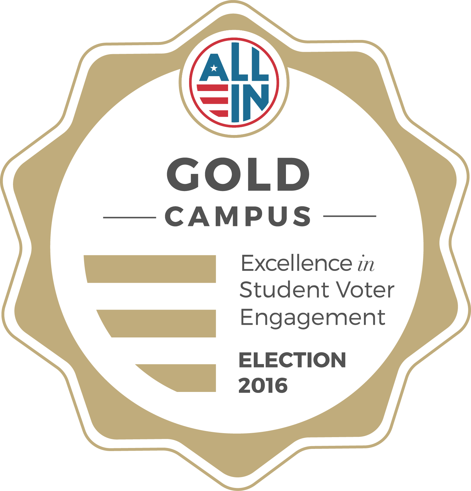 University of Baltimore Gold Seal for Democratic Engagement