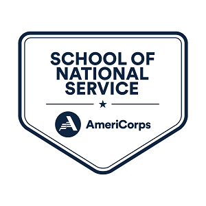 School of National Service badge