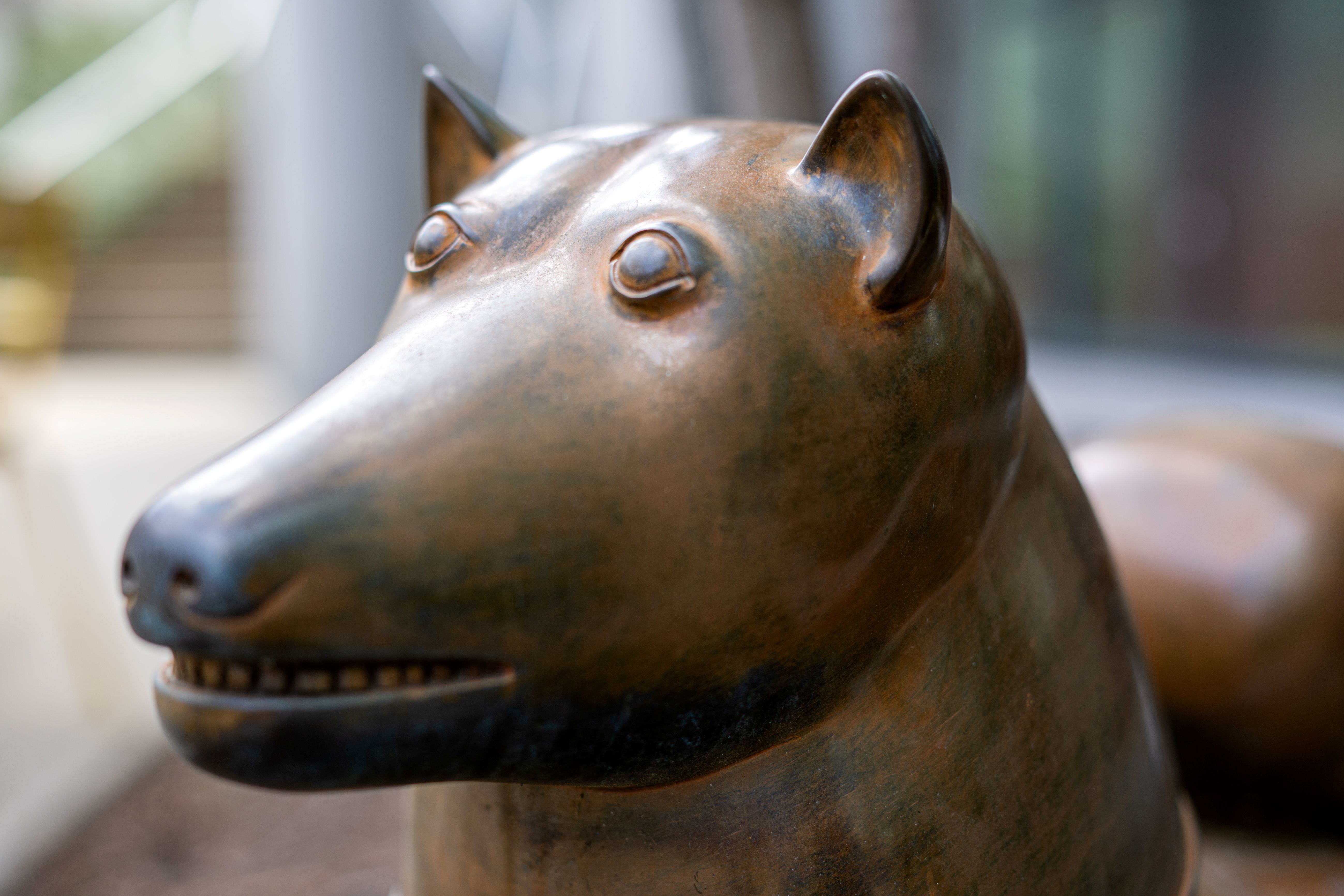 image of Dog sculpture by Fernando Botero