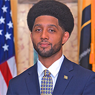 Baltimore Mayor Brandon Scott in 'Voices of Public Service' Session, May 4