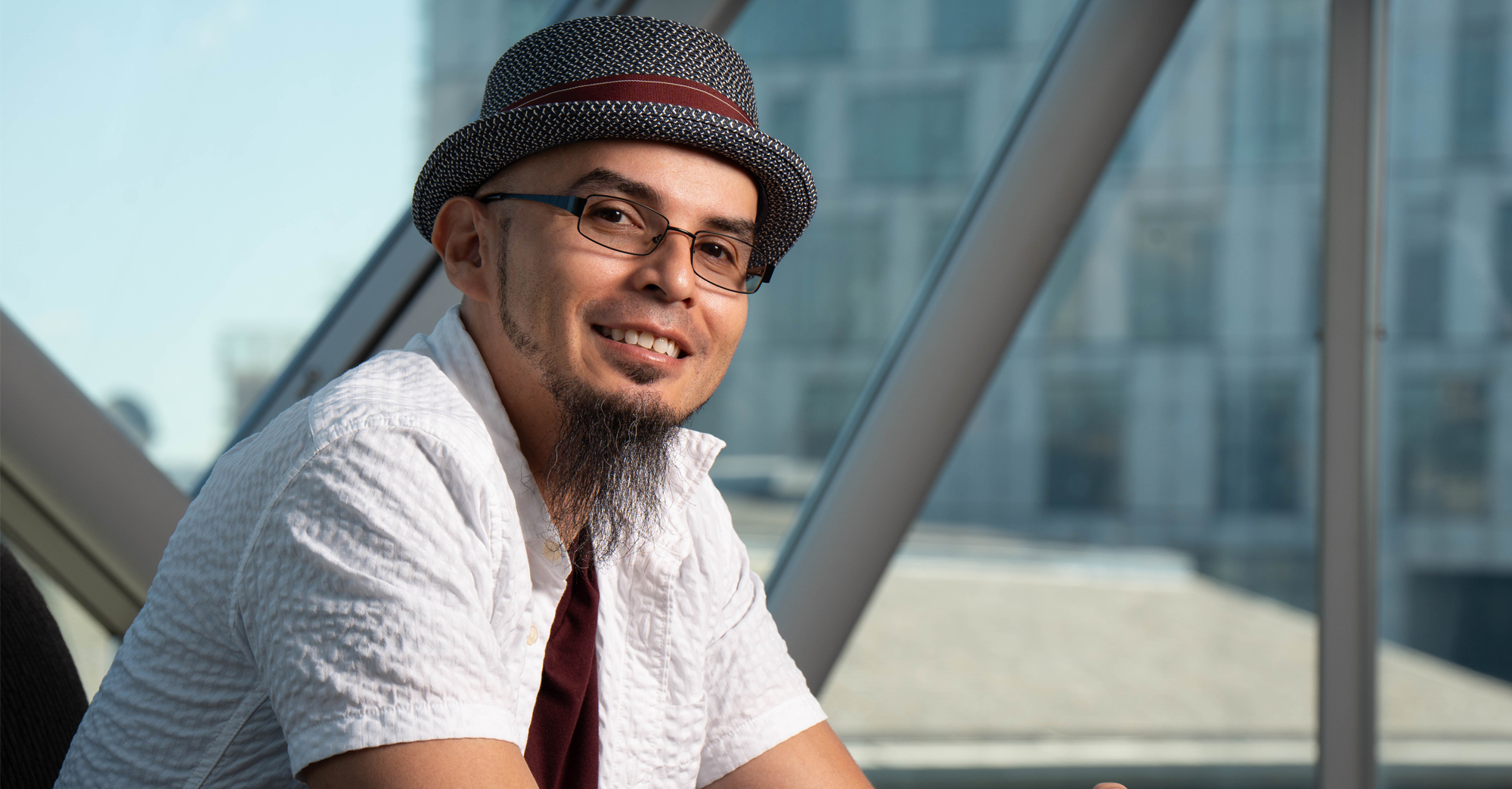 Miguel Denis in a Hat