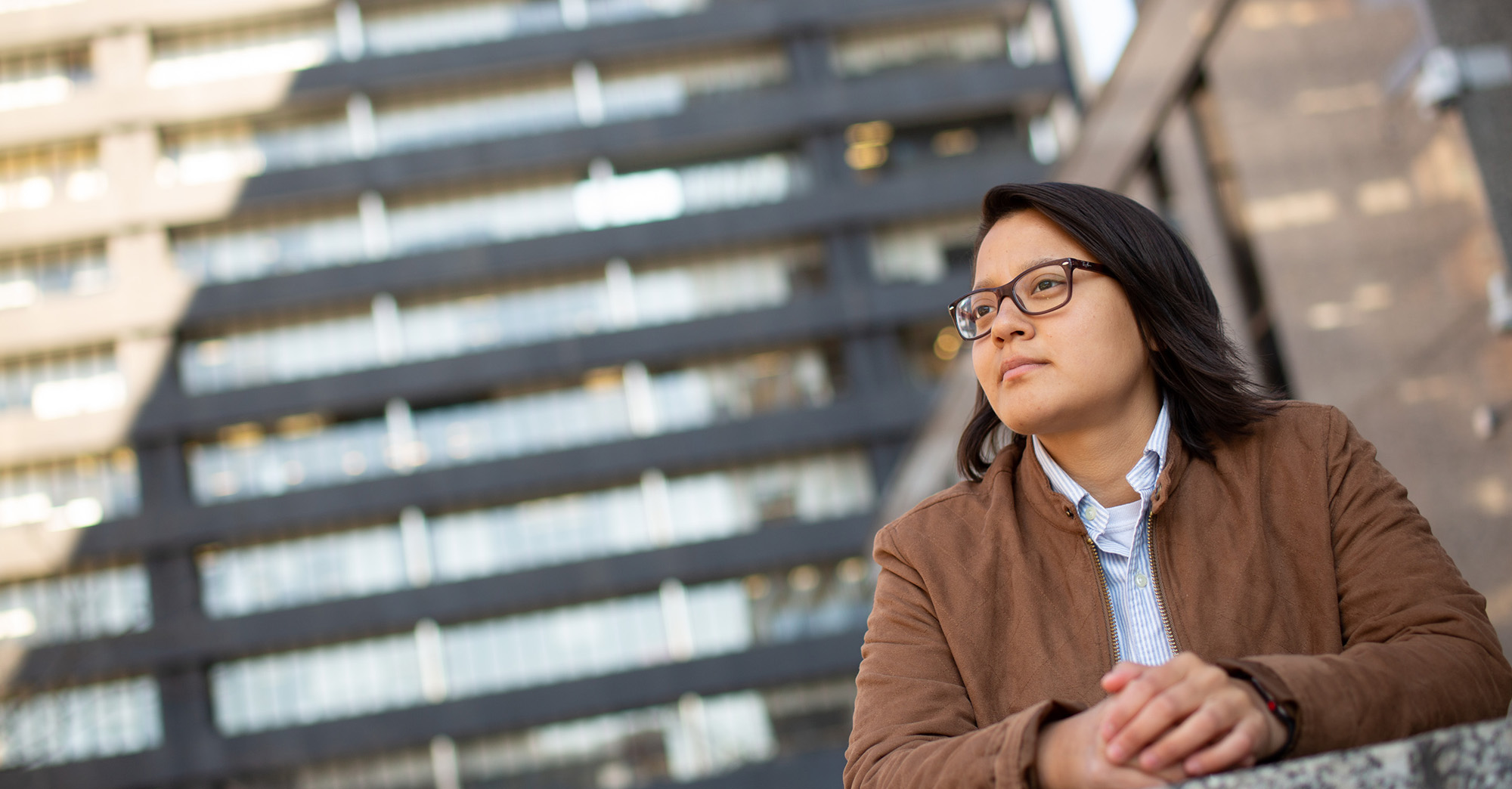 UBalt student in the B.S. in Criminal Justice program