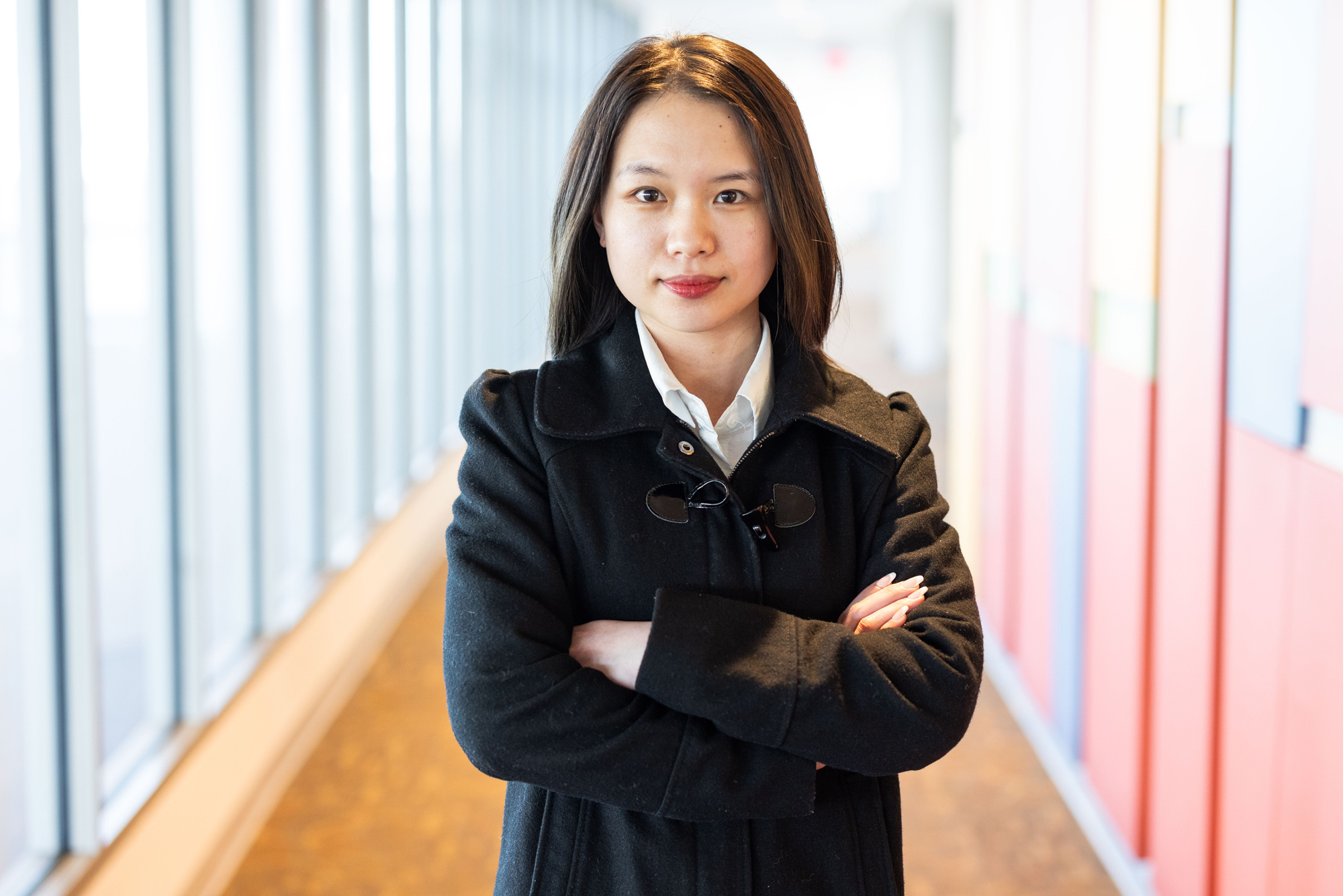 Ha Tran, MS in Accounting candidate and Student of the Week at University of Baltimore Merrick School of Business