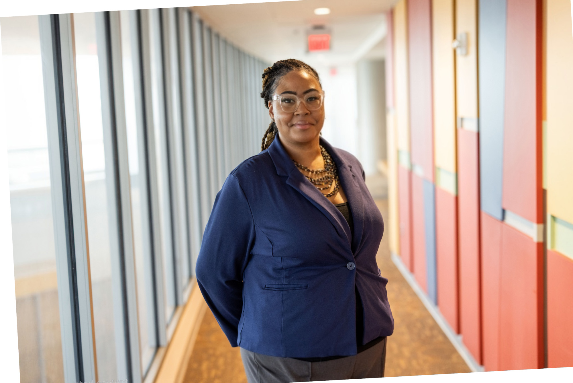 Sharnita Harrison, MS in Accounting candidate and Student of the Week at University of Baltimore Merrick School of Business