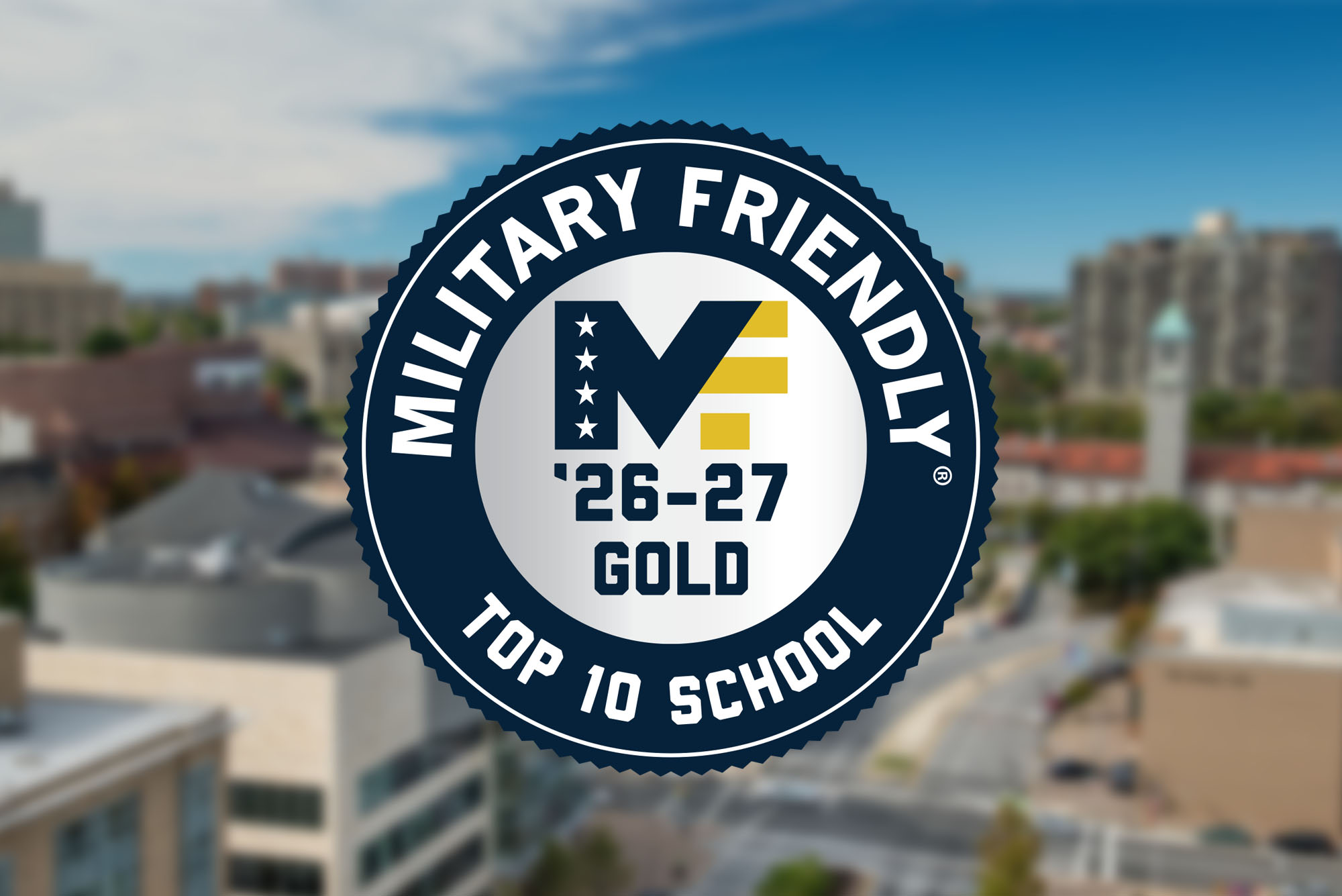 Military Friendly Top 10 School 2026-2027