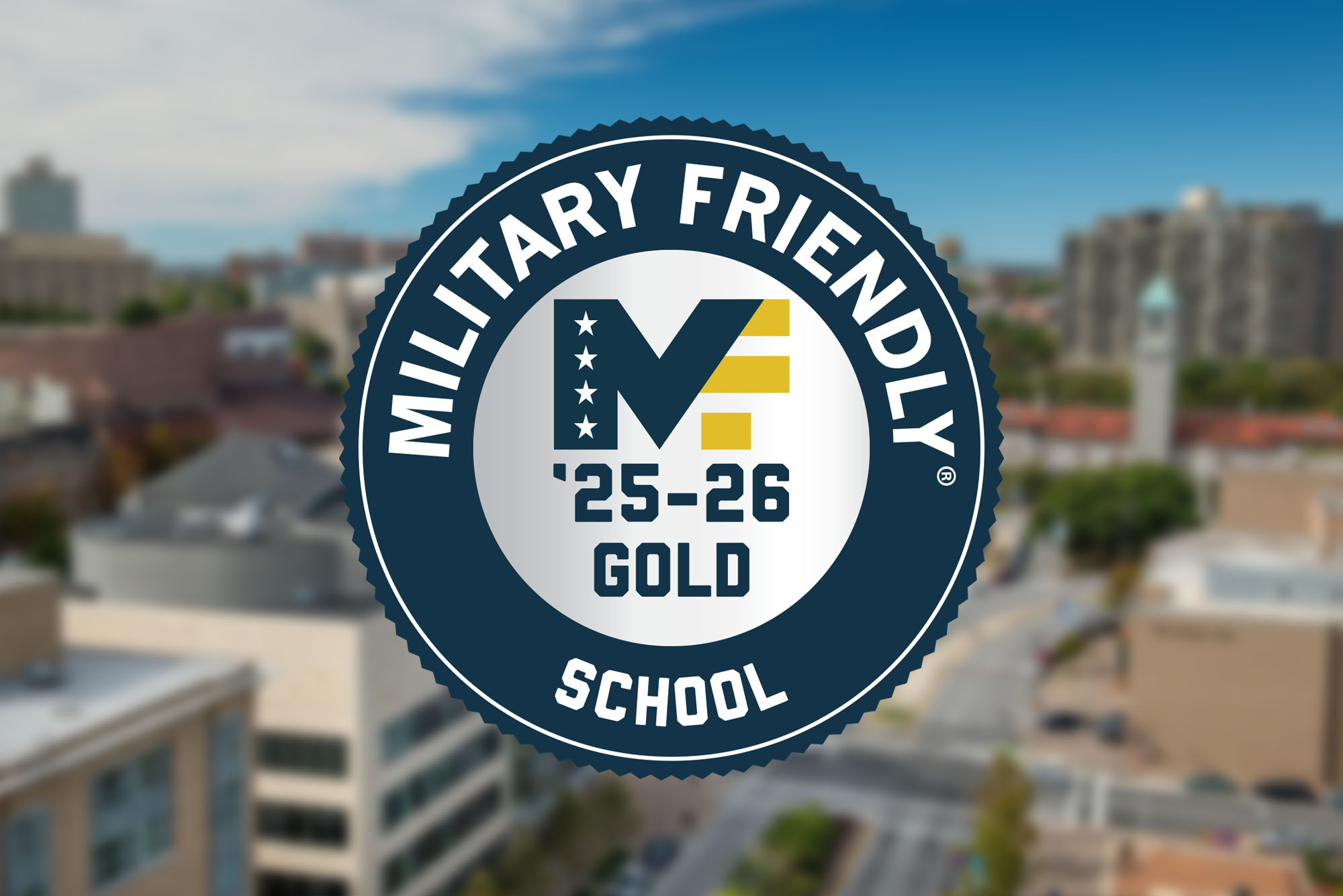 Gold Ranking Military Friendly 25-26